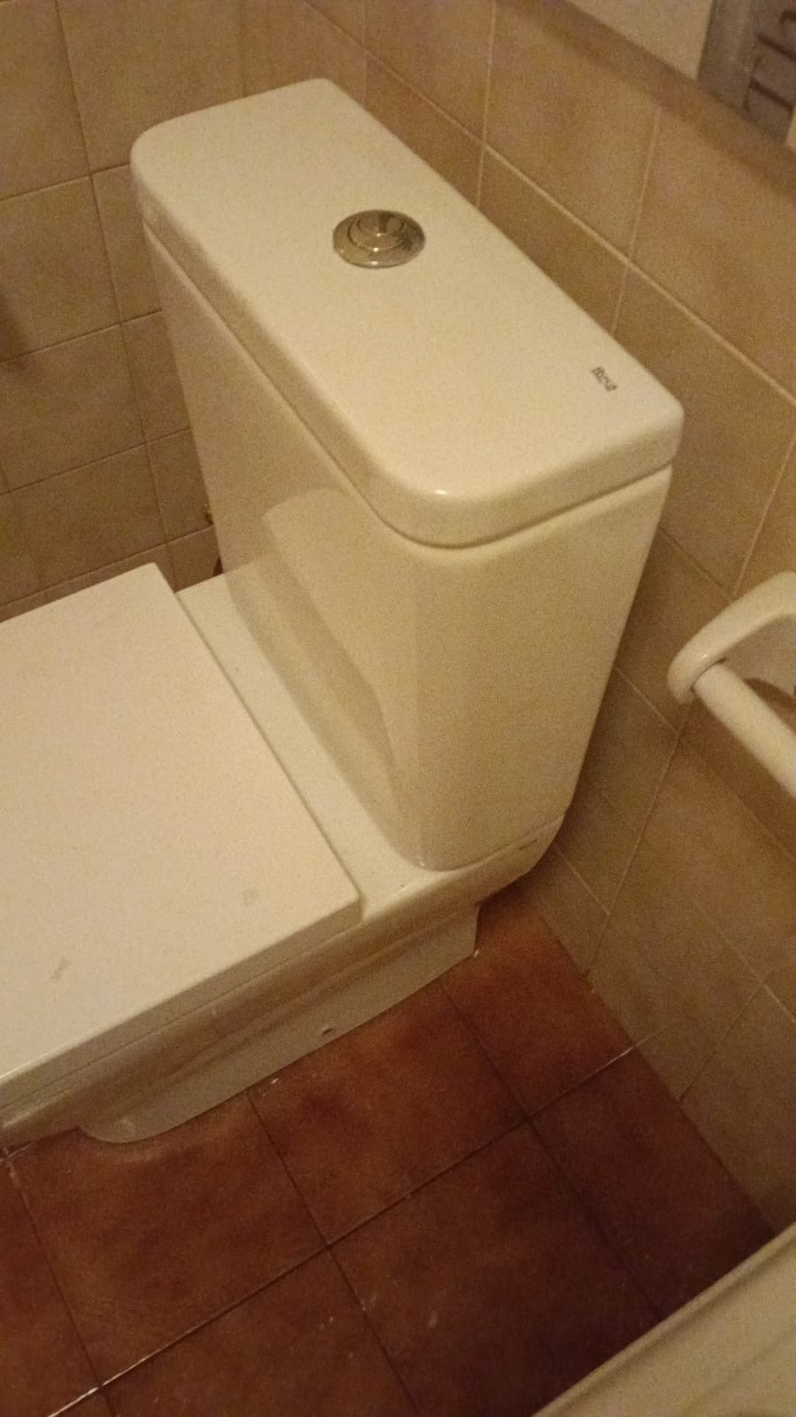 Sanita com autoclismo instalada em instalação sanitária existente